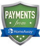Payments from HomeAway